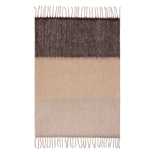 RAWTON OMBRE 130X180 THROW FLINT/BLACK