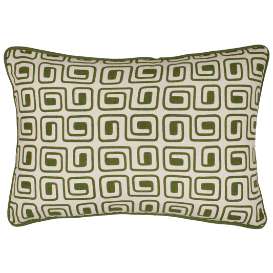 SAFARA 35X50 CUSHION CASE OLIVE
