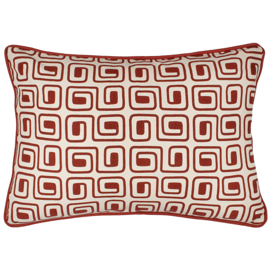SAFARA 35X50 CUSHION CASE RED COPPER