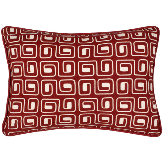 SAFARA 35X50 CUSHION CASE RED COPPER