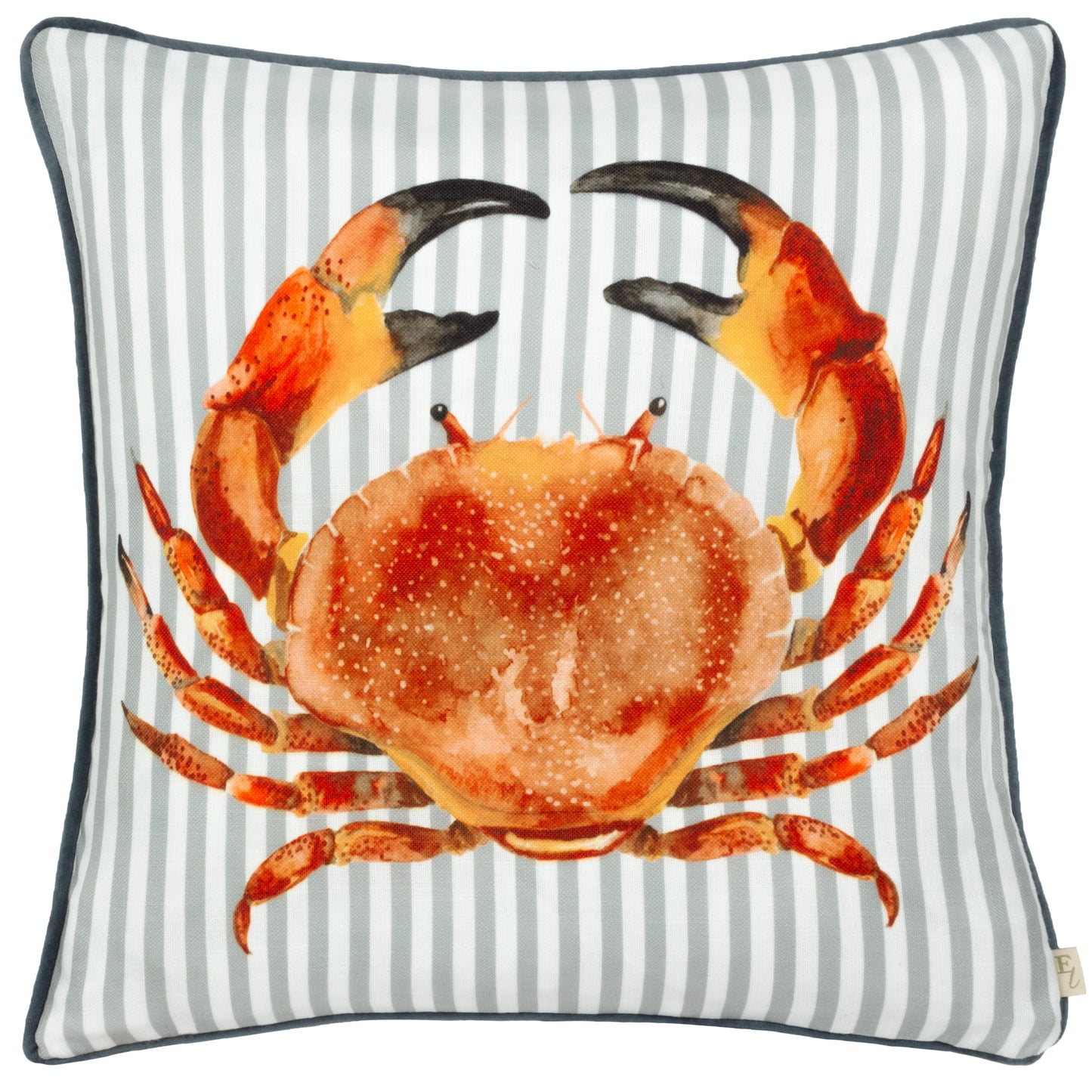 SALCOMBE CRAB 43X43 CUSHION CASE MULTI