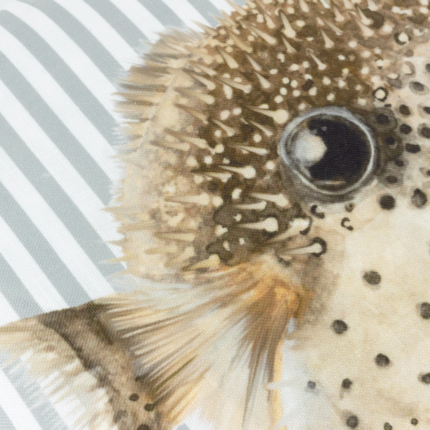 SALCOMBE PUFFER FISH 43X43 CUSHION CASE MULTI