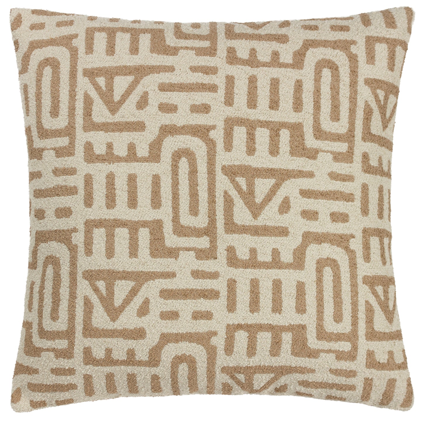 SAMOS 60X60 CUSHION CASE NOUGAT/TOFFEE