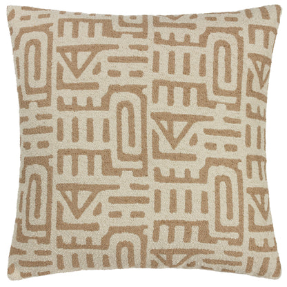 SAMOS 60X60 CUSHION CASE NOUGAT/TOFFEE