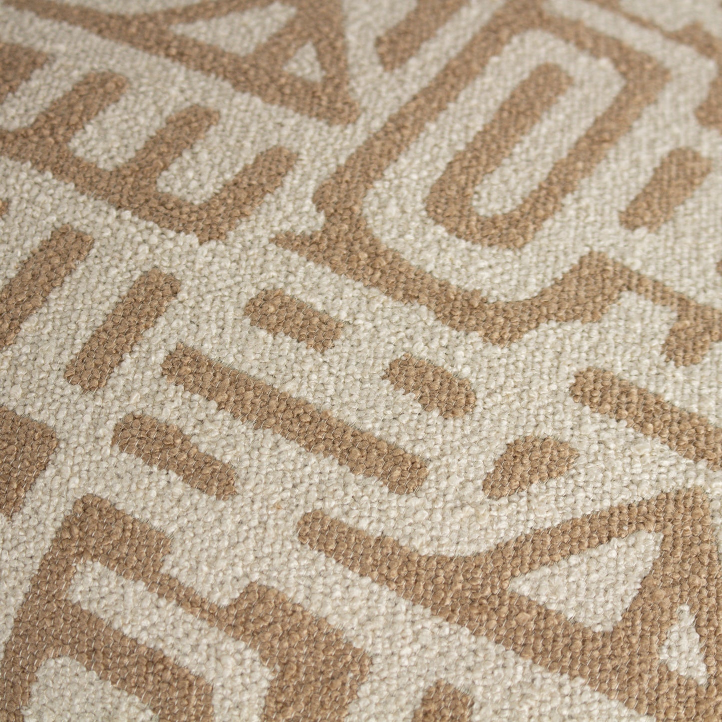SAMOS 60X60 CUSHION CASE NOUGAT/TOFFEE