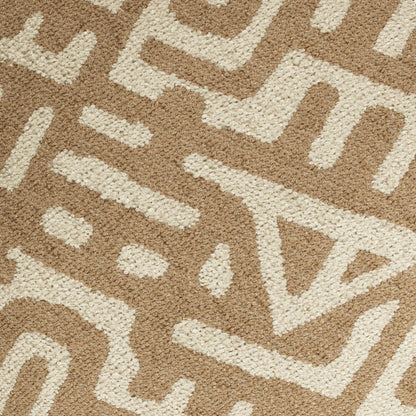 SAMOS 60X60 CUSHION CASE TOFFEE/NOUGAT