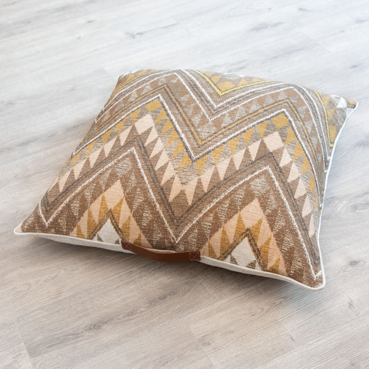 SANDOVAL 80x80 FLOOR CUSHION SEPIA
