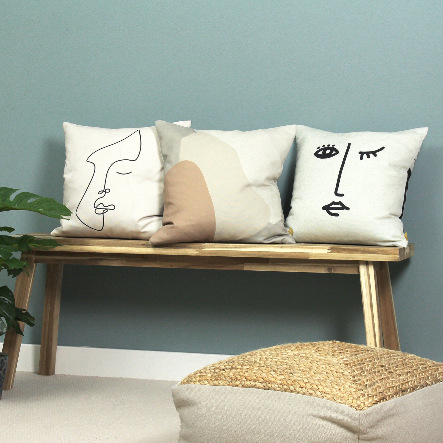 SANDPEBBLE 43X43 CUSHION CASE MULTI