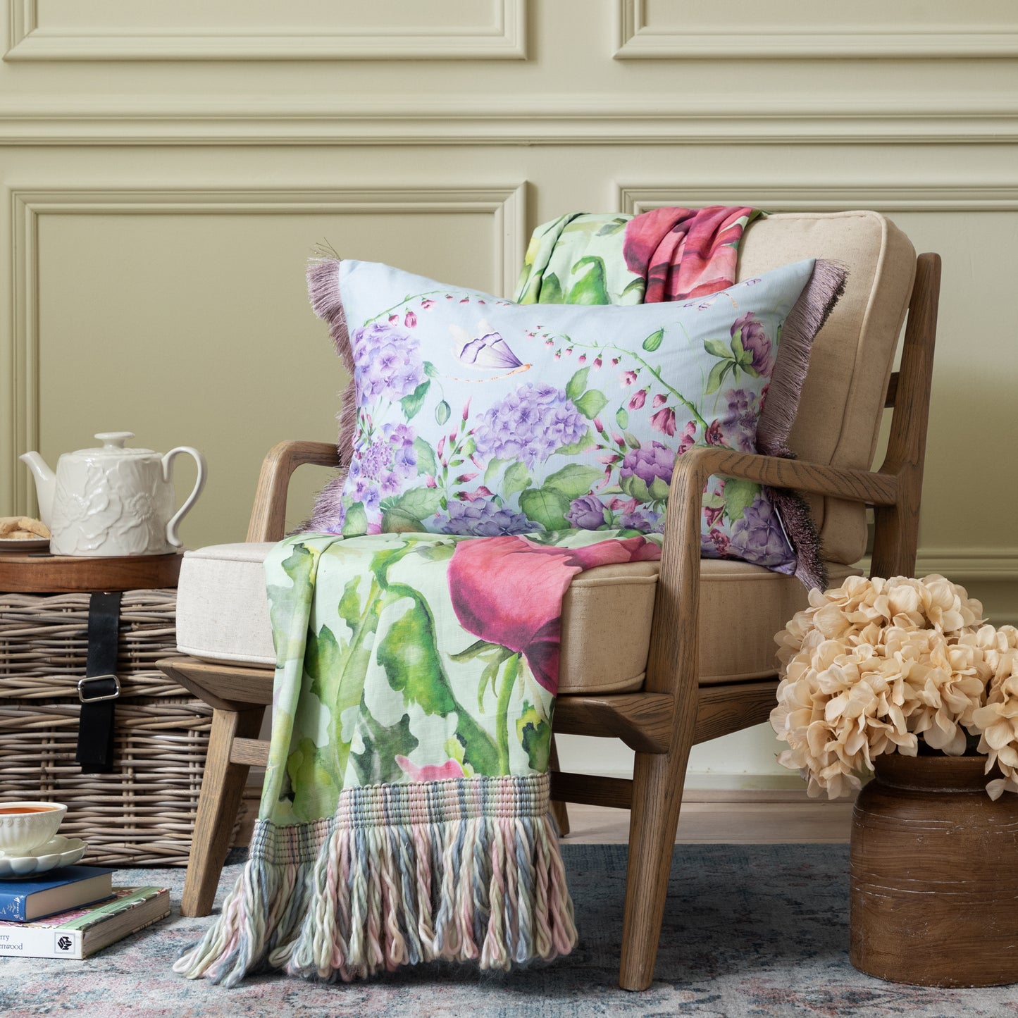 SERAPHINA 40X60 CUSHION CASE DUCK EGG