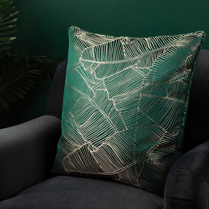 SEYMOUR 50X50 CUSHION CASE EMERALD