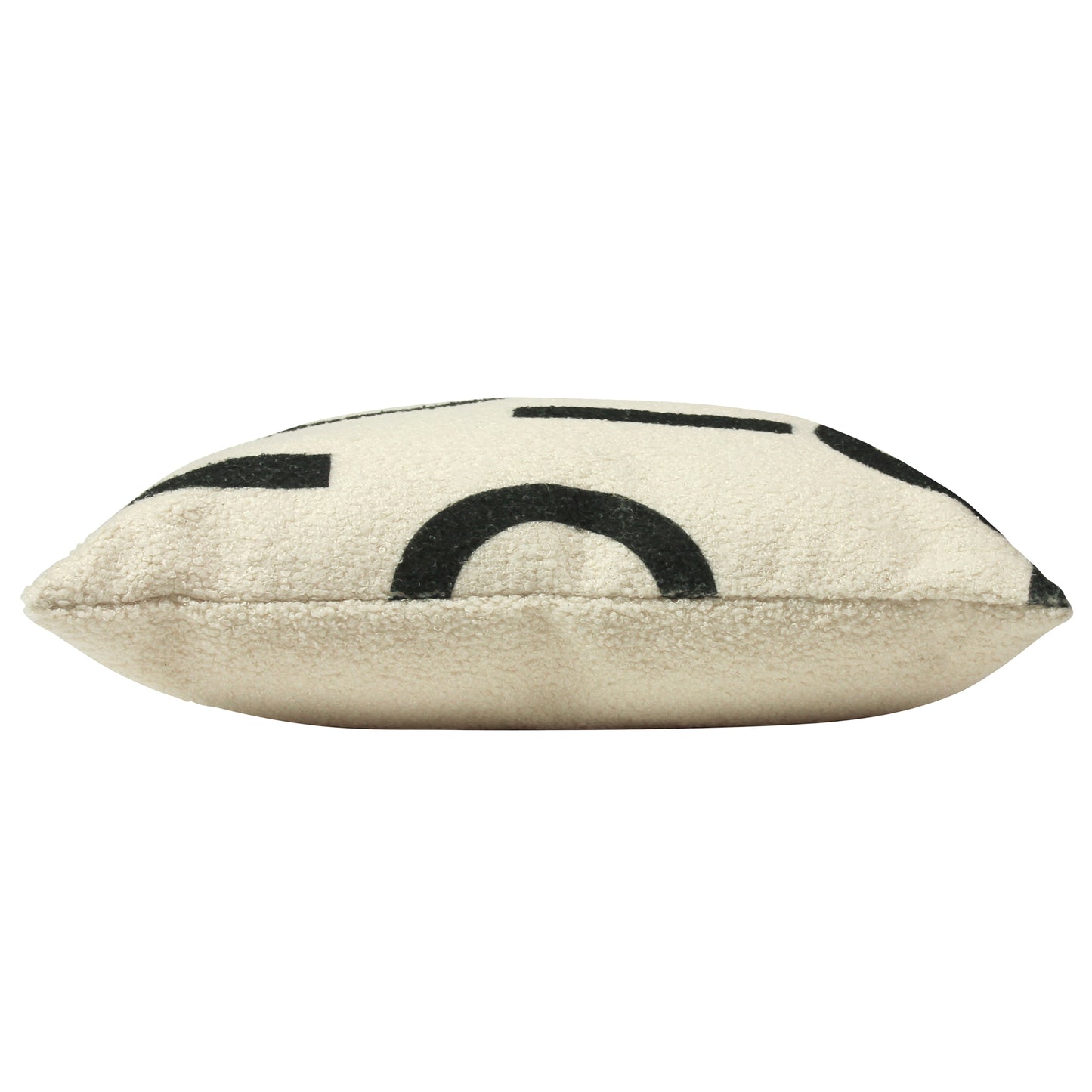 SHEARLING CIRCA 43X43 CUSHION COVER BLACK