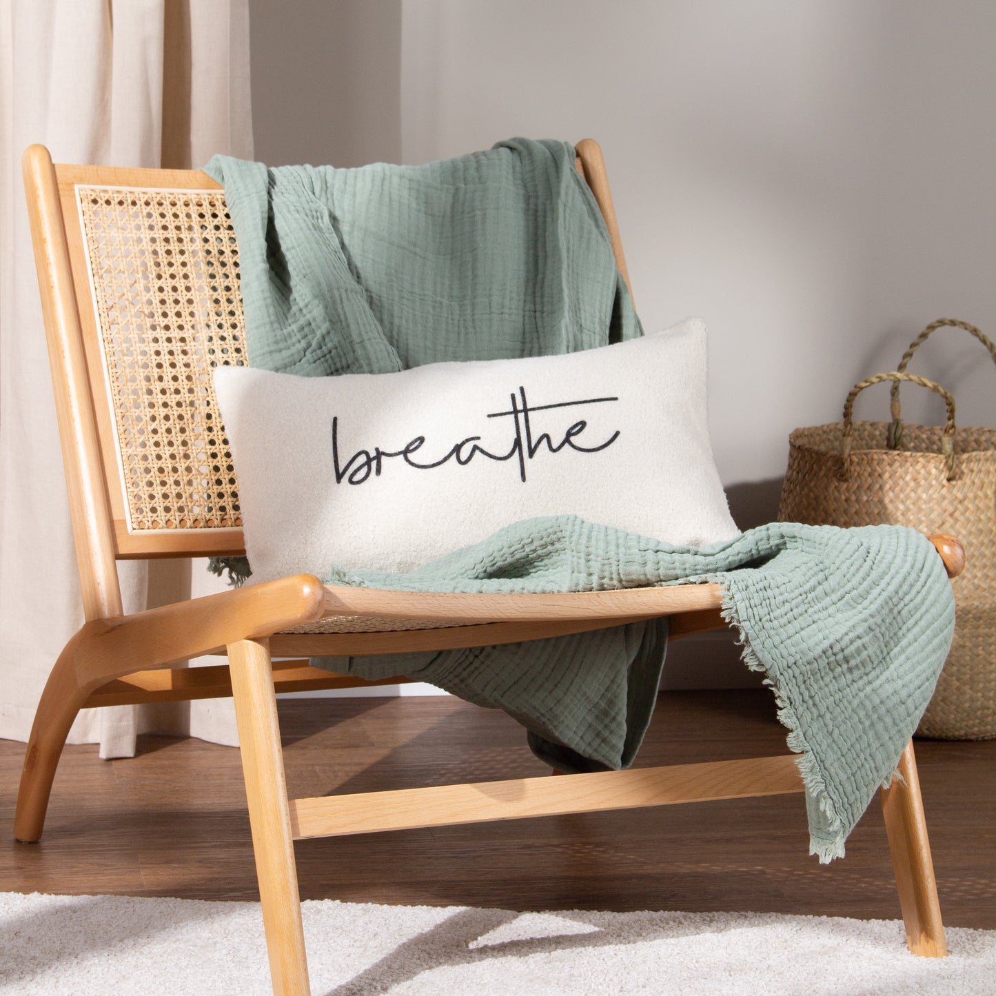 SHEARLING 30X50 CUSHION COVER BREATHE