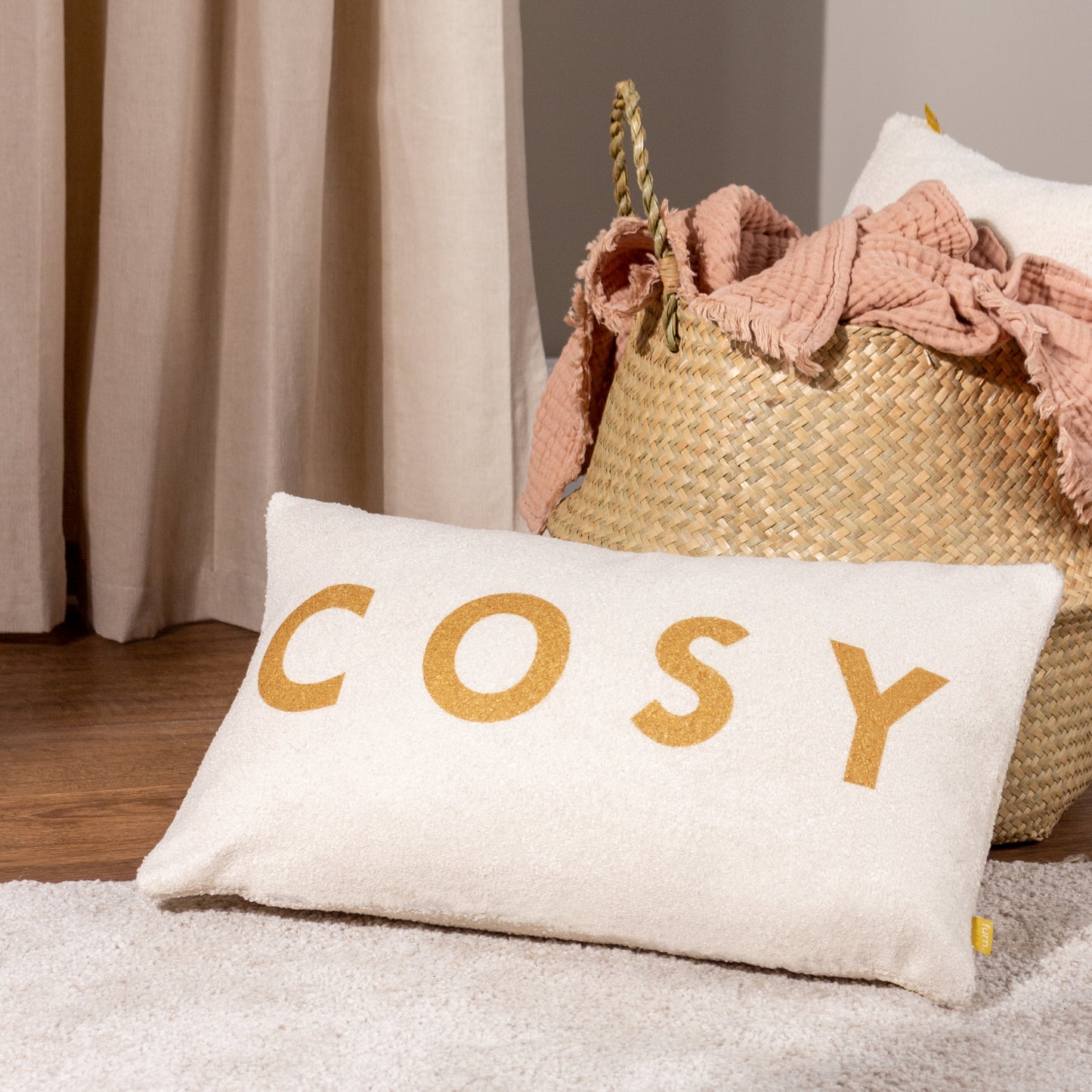 SHEARLING 30X50 CUSHION COVER COSY