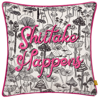 SHIITAKE 43X43 CUSHION CASE FUCHSIA