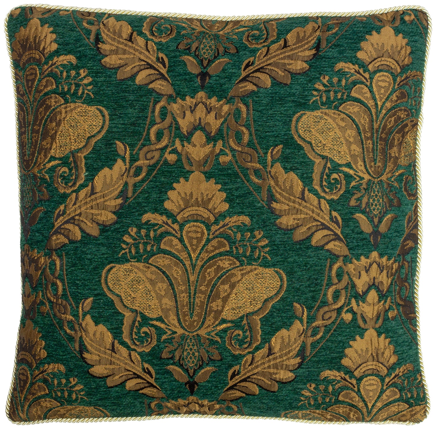 SHIRAZ CUSHION CASE 58X58 EMERALD