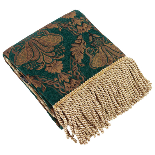SHIRAZ 130X170 THROW EMERALD