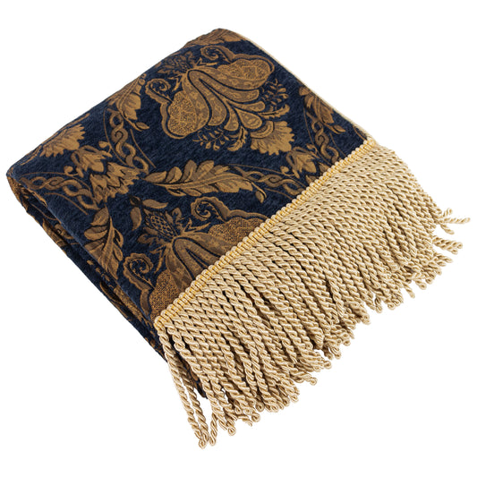 SHIRAZ 130X170 THROW NAVY