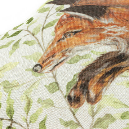 SHUGBOROUGH LEAPING FOX 30X50 CUSHION CASE MULTI