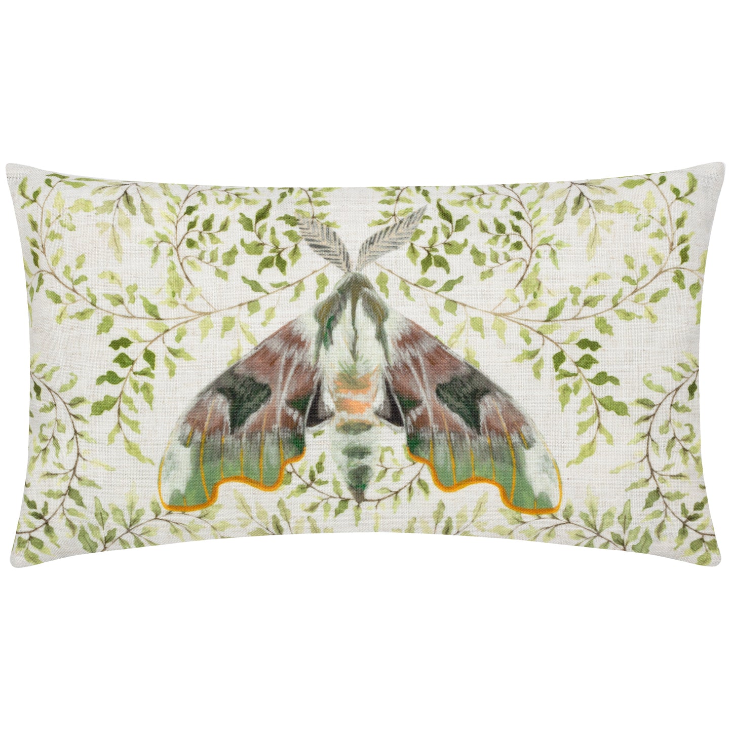SHUGBOROUGH MOTH 30X50 CUSHION CASE MULTI
