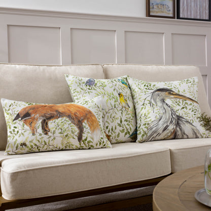 SHUGBOROUGH BIRDS 43X43 CUSHION CASE MULTI