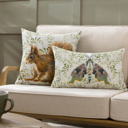 SHUGBOROUGH SQUIRREL 43X43 CUSHION CASE MULTI