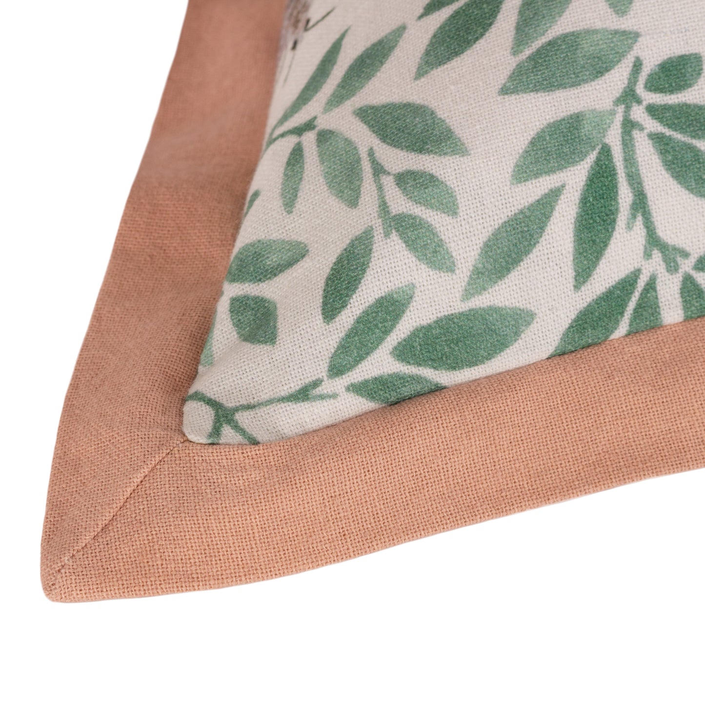 SILK MOTH 50X50 CUSHION CASE PALE PINK