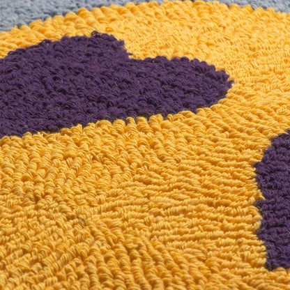 SMILE 45X45 CUSHION CASE PURPLE POWER