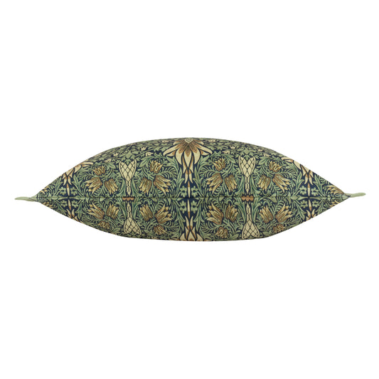 SNAKESHEAD 40X60 OUTDOOR CUSHION INDIGO/LEAF GREEN