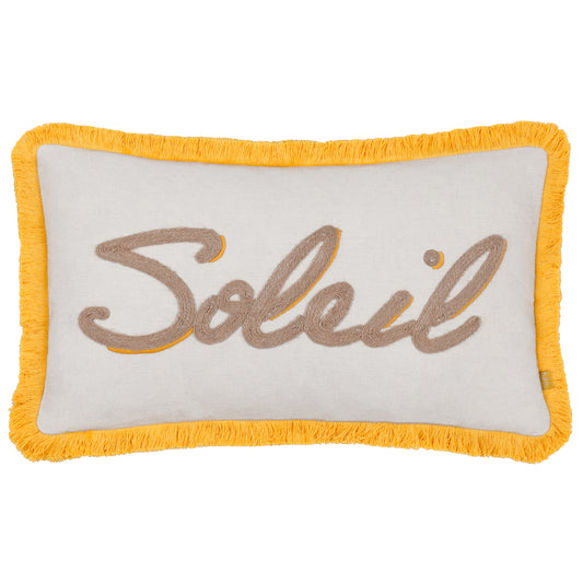 SOLEIL 30X50 CUSHION CASE YELLOW