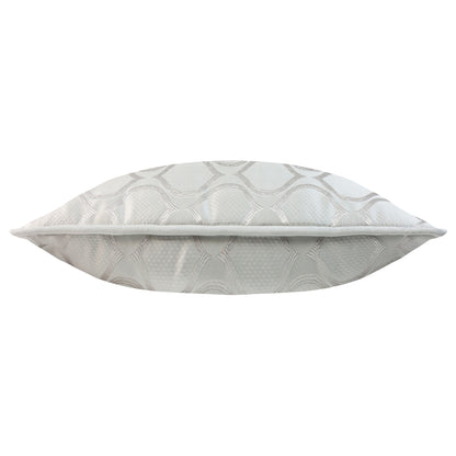 SOLITAIRE 30X50 CUSHION COVER STERLING