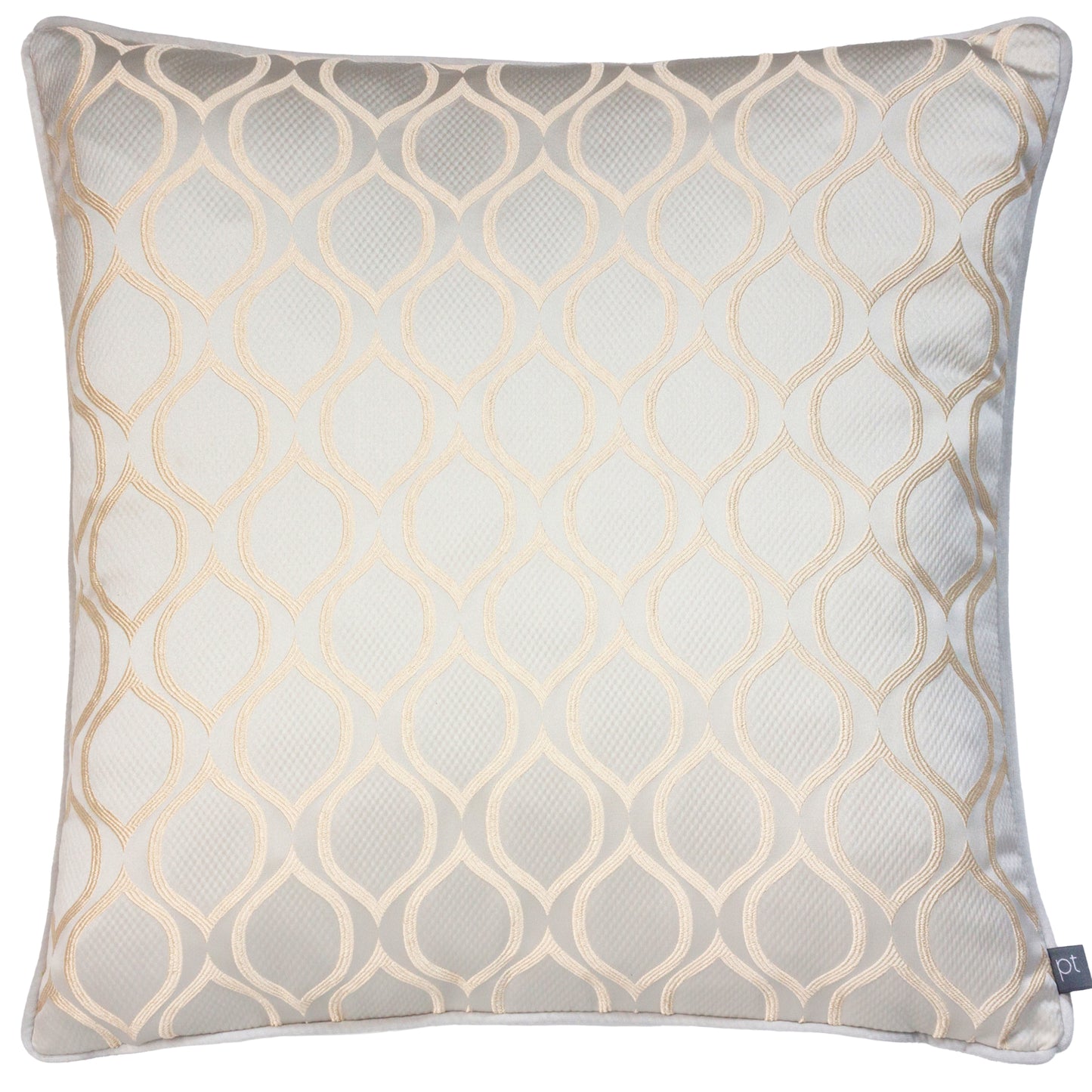 SOLITAIRE 50X50 CUSHION COVER PUMICE