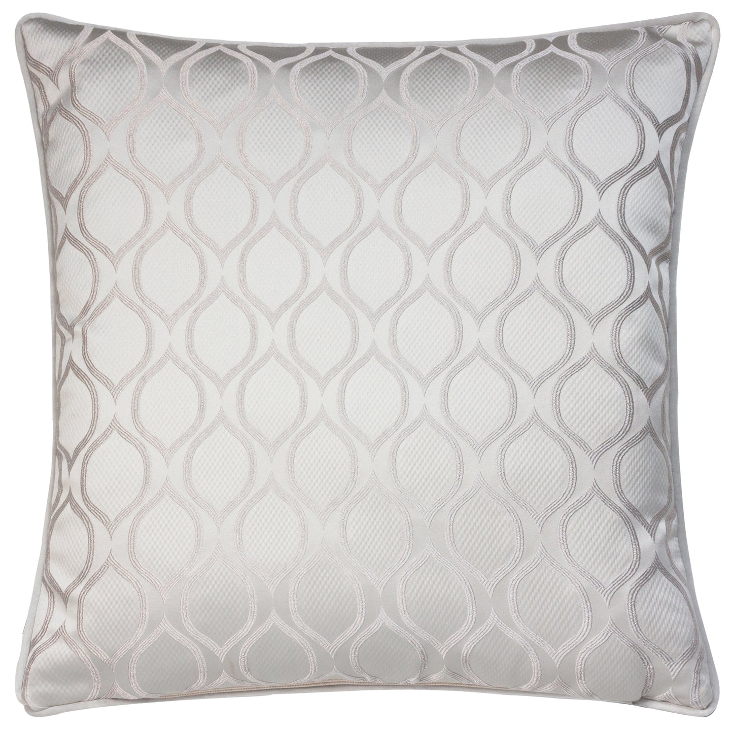 SOLITAIRE 50X50 CUSHION COVER STERLING