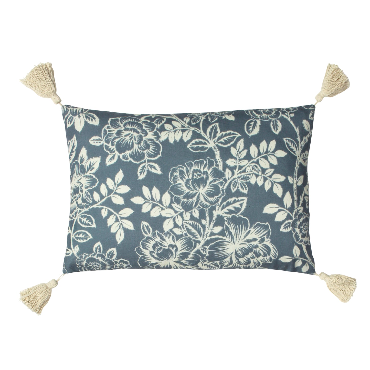 SOMERTON 35X50 CUSHION COVER SLATE BLUE