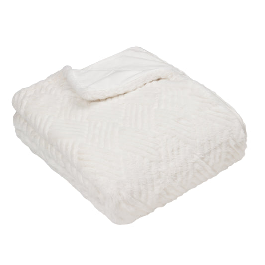 SONNET 130X180 THROW WHITE