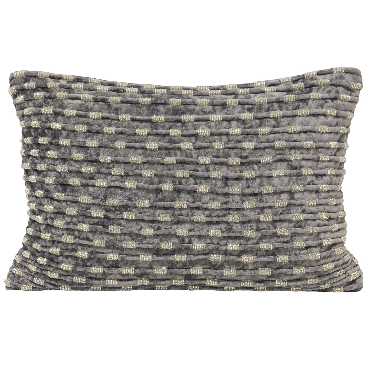SOUK CUSHION CASE 35X50 GREY