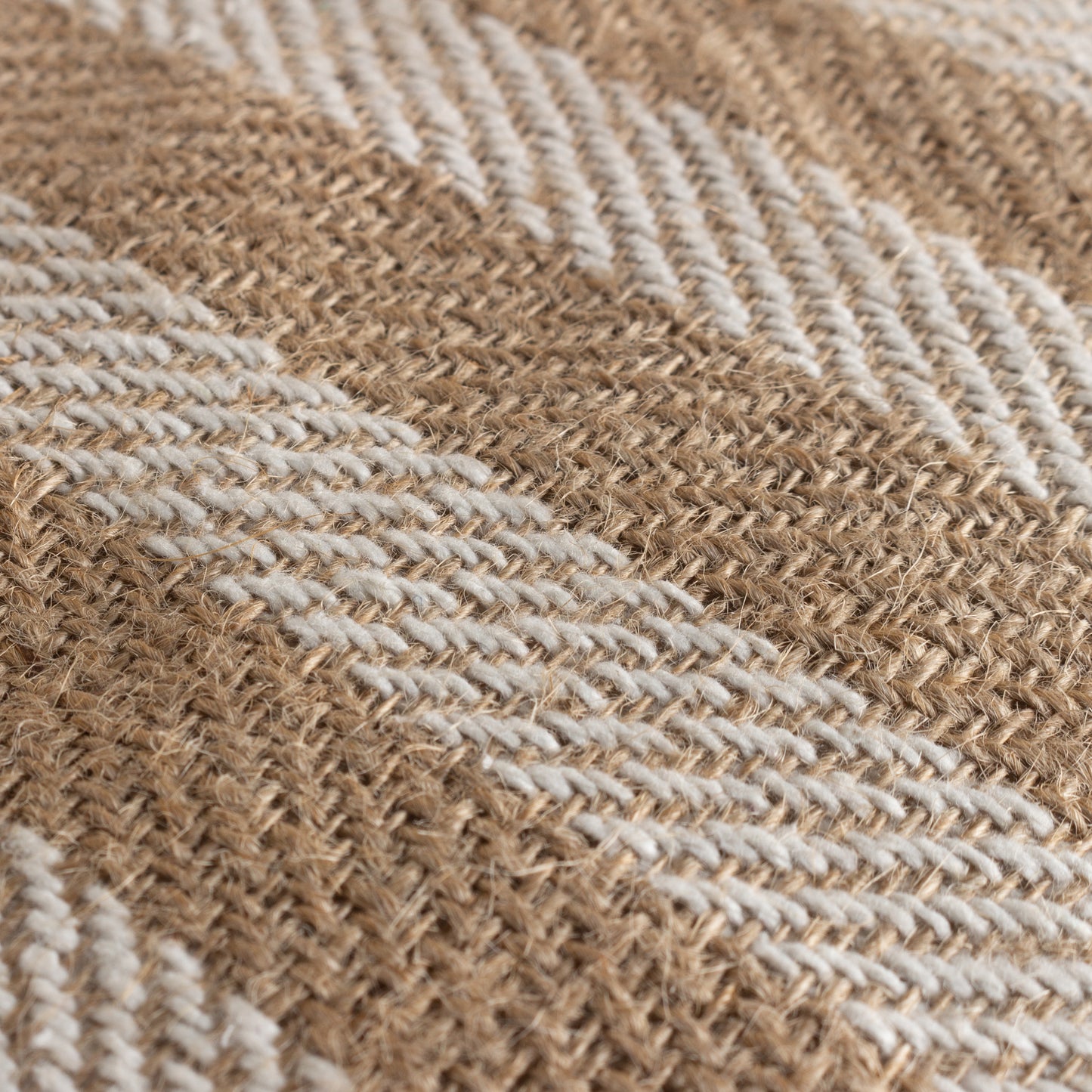 STRATA STRIPE 45X45 CUSHION CASE NATURAL