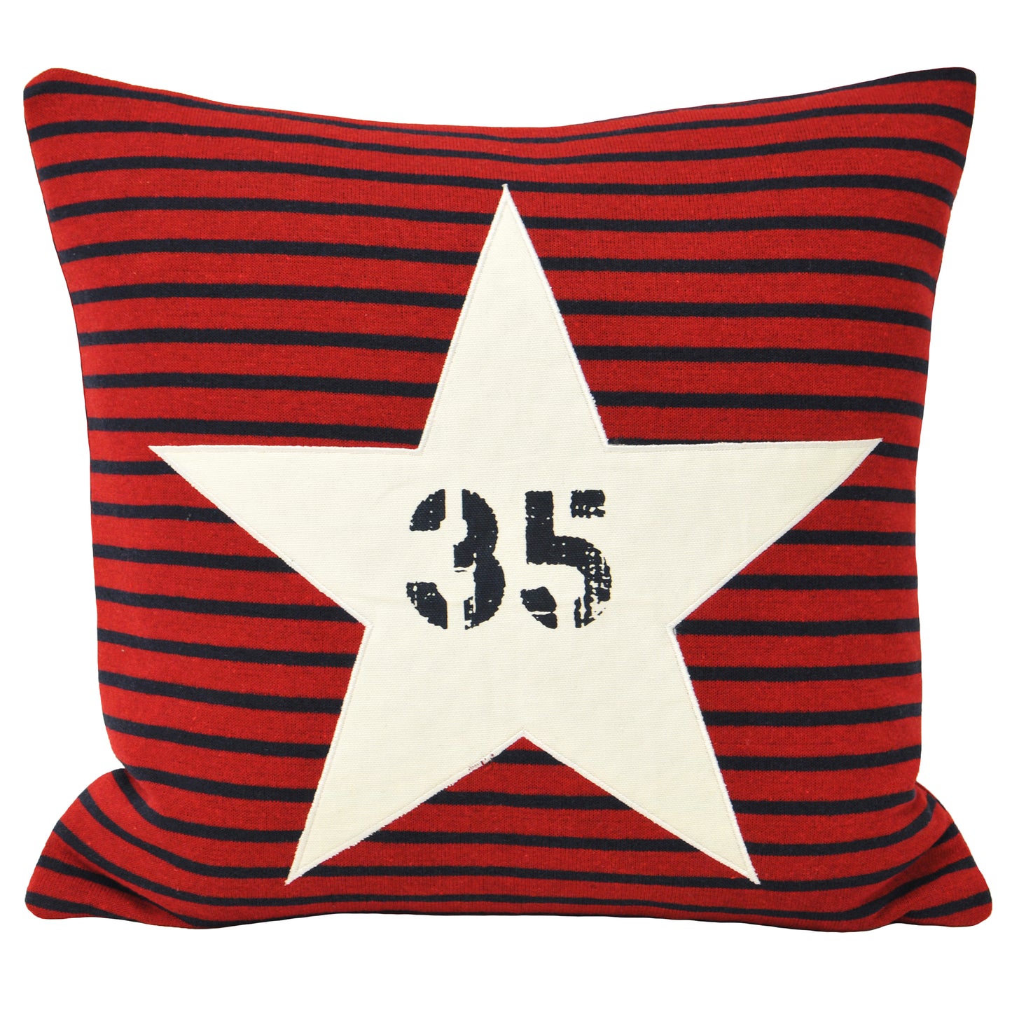 STAR SIGN CUSHION CASE 45X45 RED
