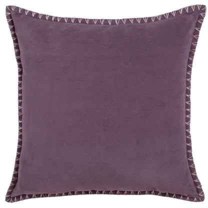 STITCH 50x50 CUSHION CASE PLUM