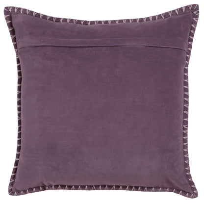 STITCH 50x50 CUSHION CASE PLUM