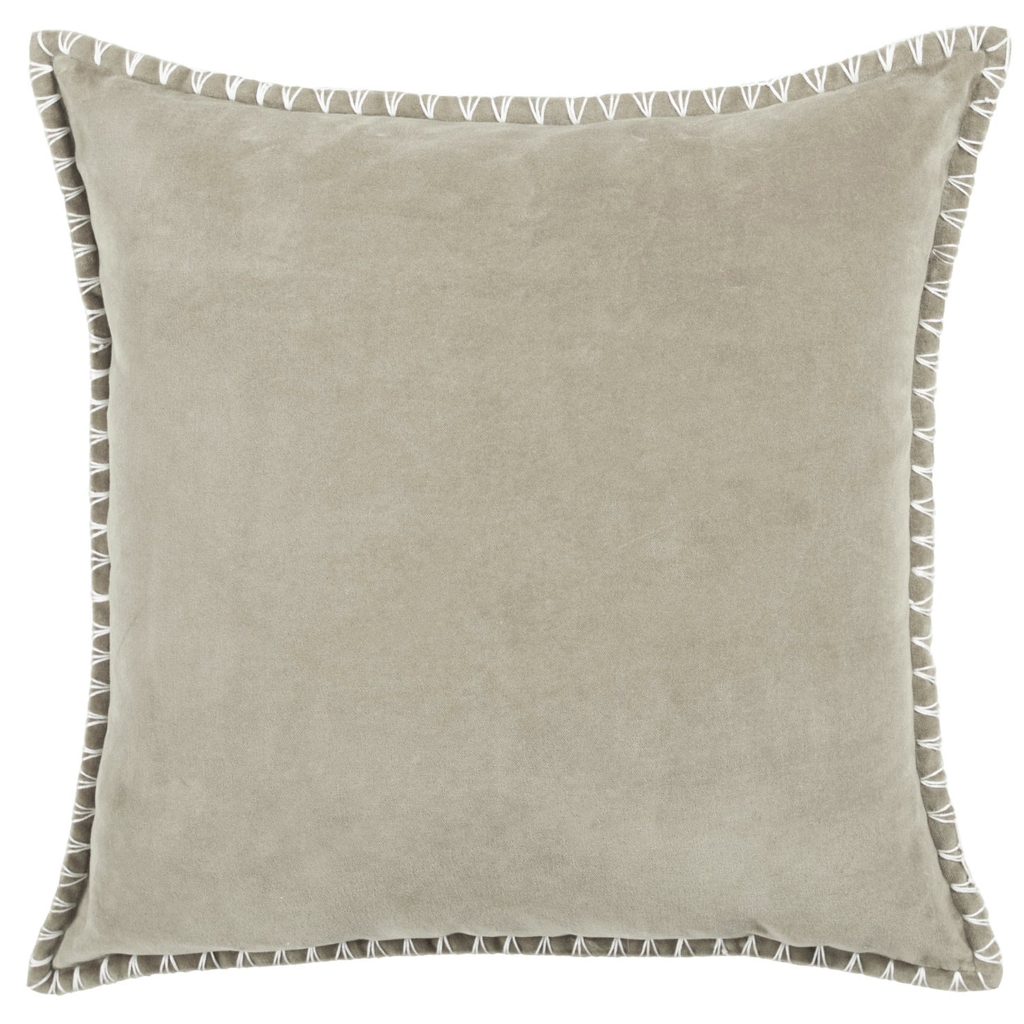 STITCH 50x50 CUSHION CASE QUARTZ