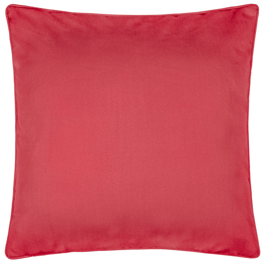 STRAWBERRY THIEF 50X50 OUTDOOR CUSHION CASE CORAL/LEAF GREEN