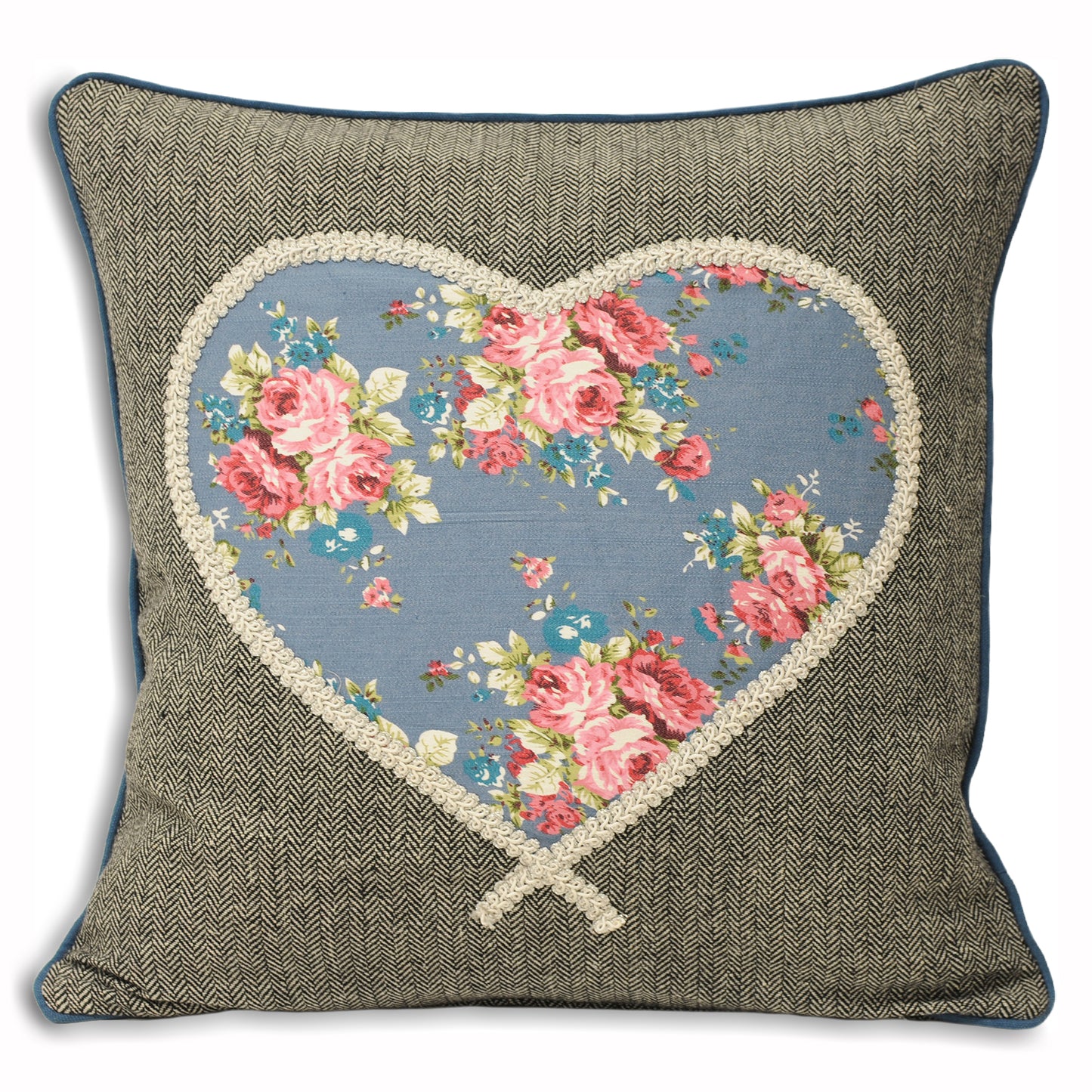 SWEET COTTAGE HEART CUSHION CASE 45X45 DEN