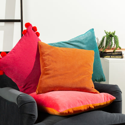 TANDA 50X50 CUSHION CASE GLO PINK/GLO ORANGE