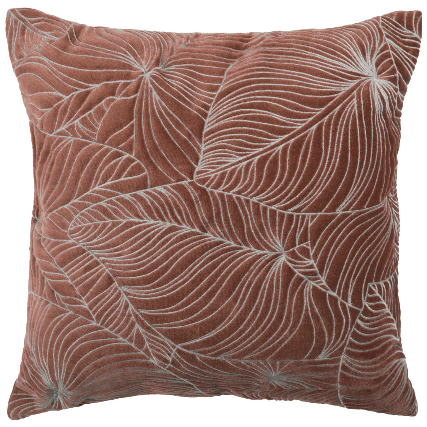 TARO 50x50 CUSHION CASE PERSIMMON