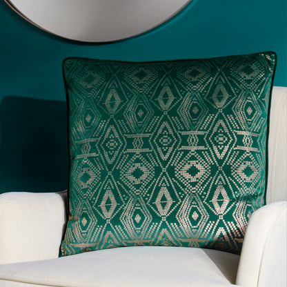 TAYANNA 50X50 CUSHION CASE EMERALD