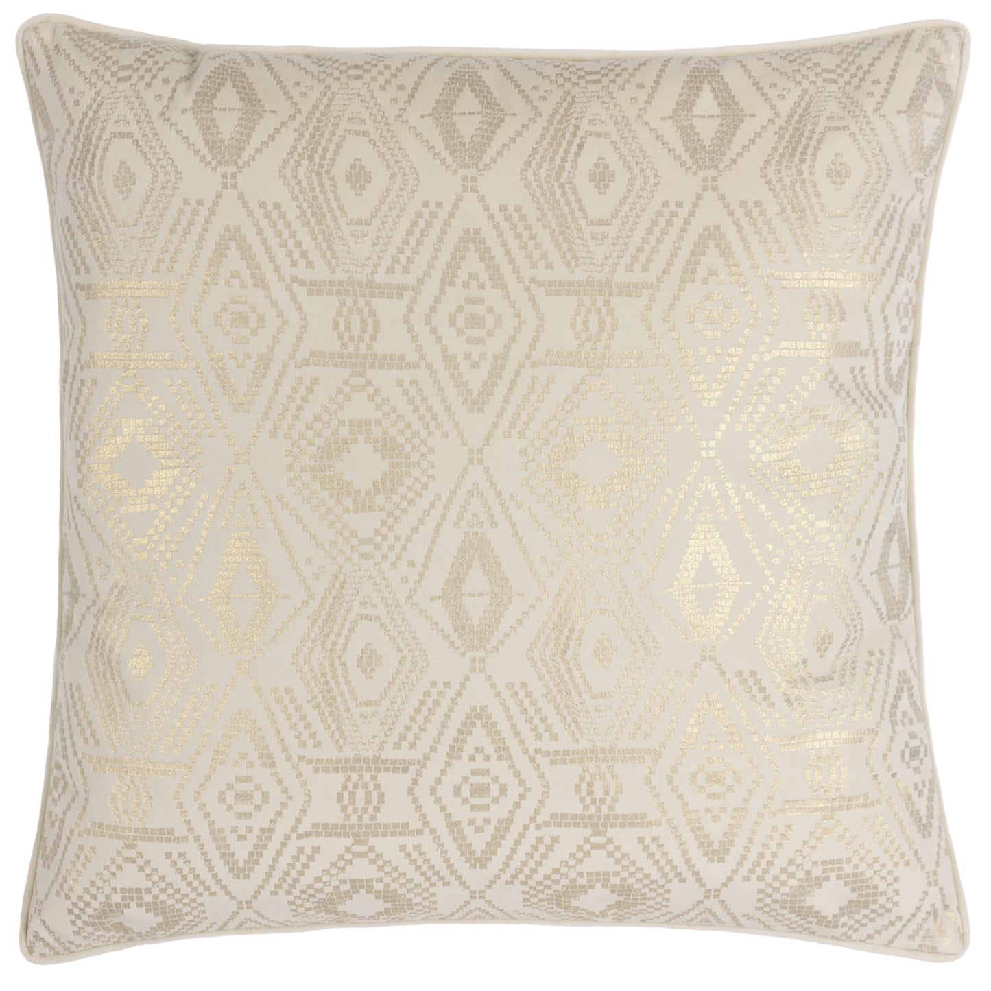 TAYANNA 50X50 CUSHION CASE IVORY