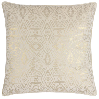 TAYANNA 50X50 CUSHION CASE IVORY