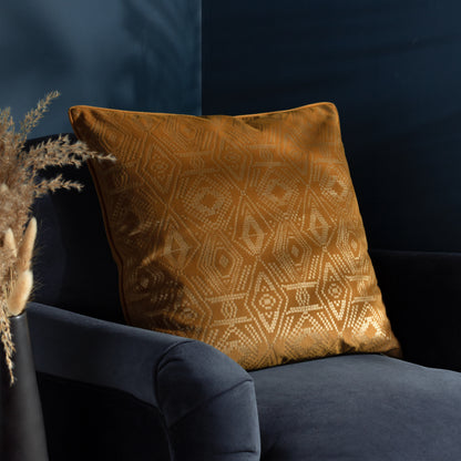 TAYANNA 50X50 CUSHION CASE MUSTARD