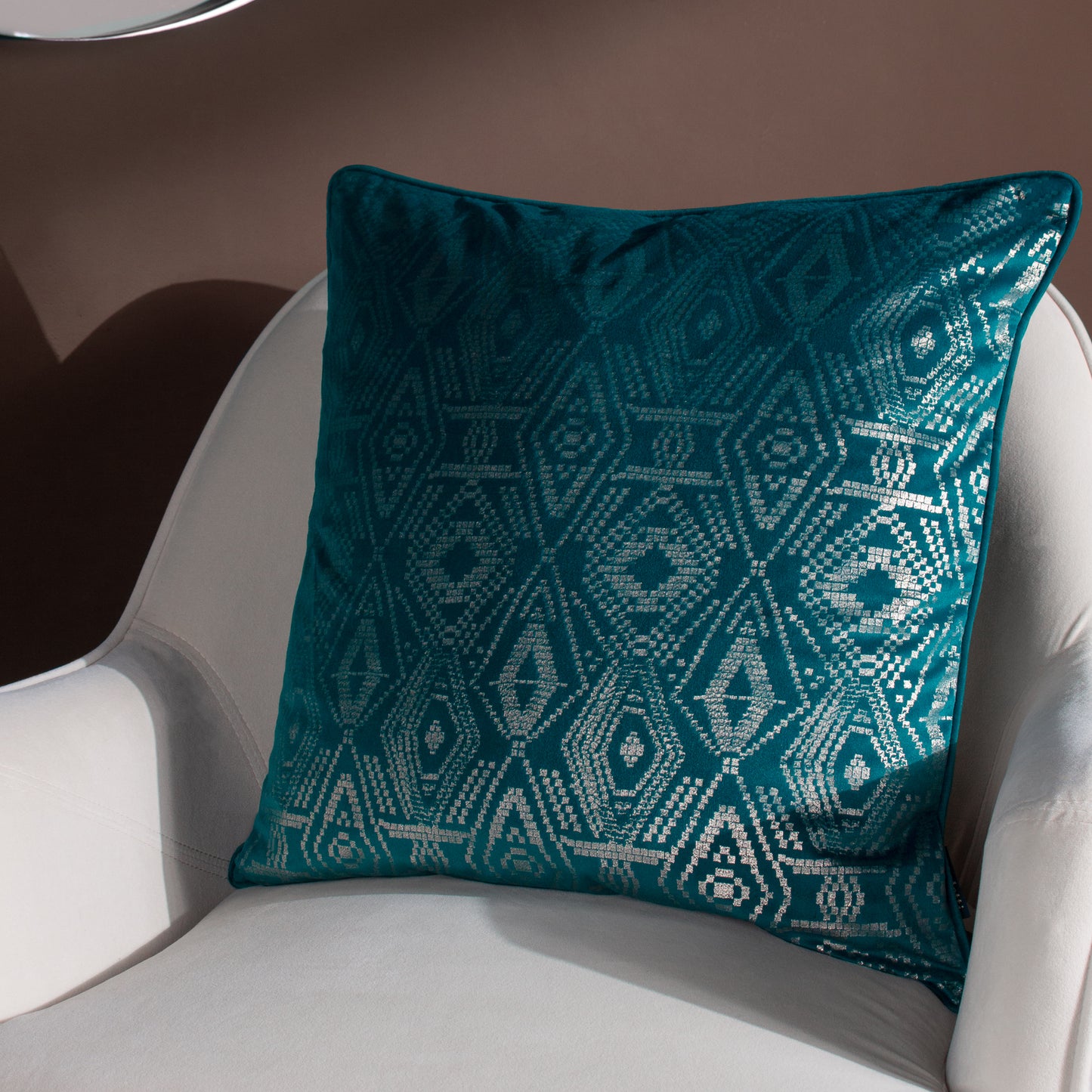 TAYANNA 50X50 CUSHION CASE TEAL