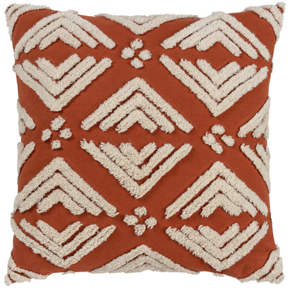TAYA 50X50 CUSHION CASE PECAN